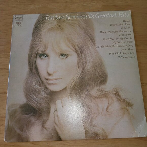 BARBRA STREISAND Greatest Hits LP 1970 Columbia Records KCS 9968 Pop Music LP8 - Picture 9 of 9